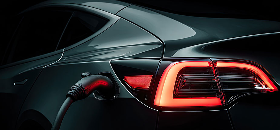 Electric vehicle charging at night